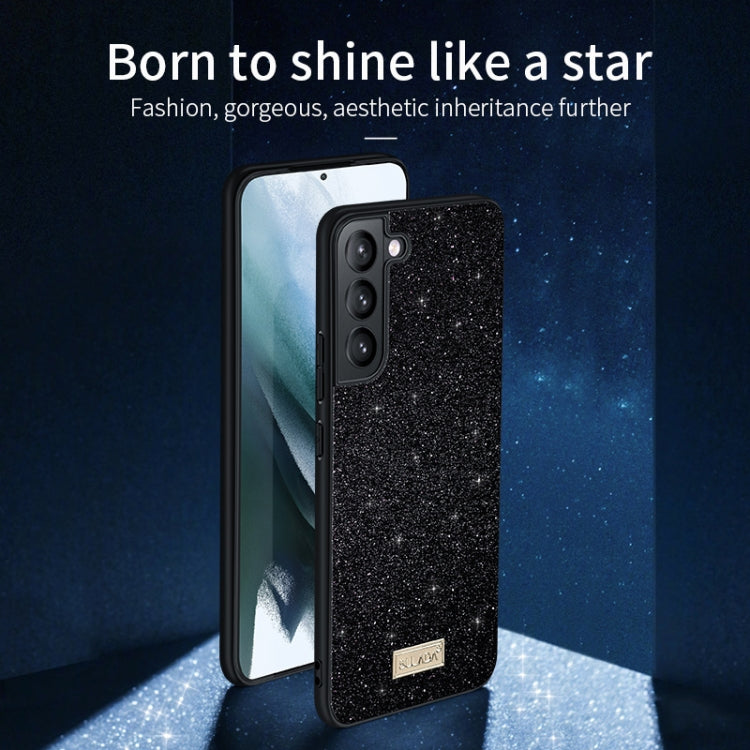 SULADA Samsung Galaxy Glittery TPU Leather Phone Case