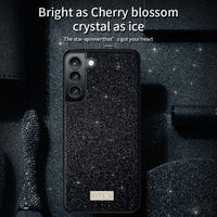 SULADA Samsung Galaxy Glittery TPU Leather Phone Case