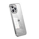 SULADA Apple iPhone Transparent Glittery Phone Case