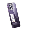 SULADA Apple iPhone Transparent Glittery Phone Case