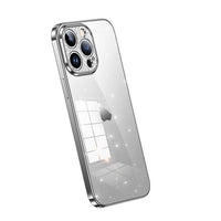SULADA Apple iPhone Transparent Glittery Phone Case