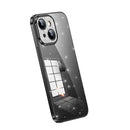 SULADA Apple iPhone Transparent Glittery Phone Case