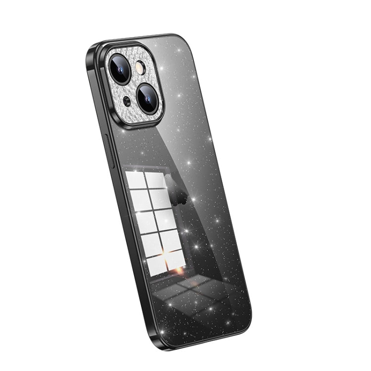 SULADA Apple iPhone Transparent Glittery Phone Case