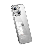 SULADA Apple iPhone Transparent Glittery Phone Case