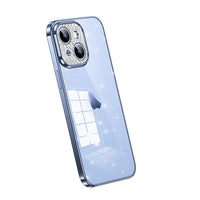 SULADA Apple iPhone Transparent Glittery Phone Case