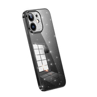 SULADA Apple iPhone Transparent Glittery Phone Case