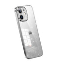 SULADA Apple iPhone Transparent Glittery Phone Case