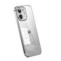 SULADA Apple iPhone Transparent Glittery Phone Case