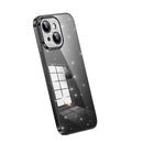 SULADA Apple iPhone Transparent Glittery Phone Case