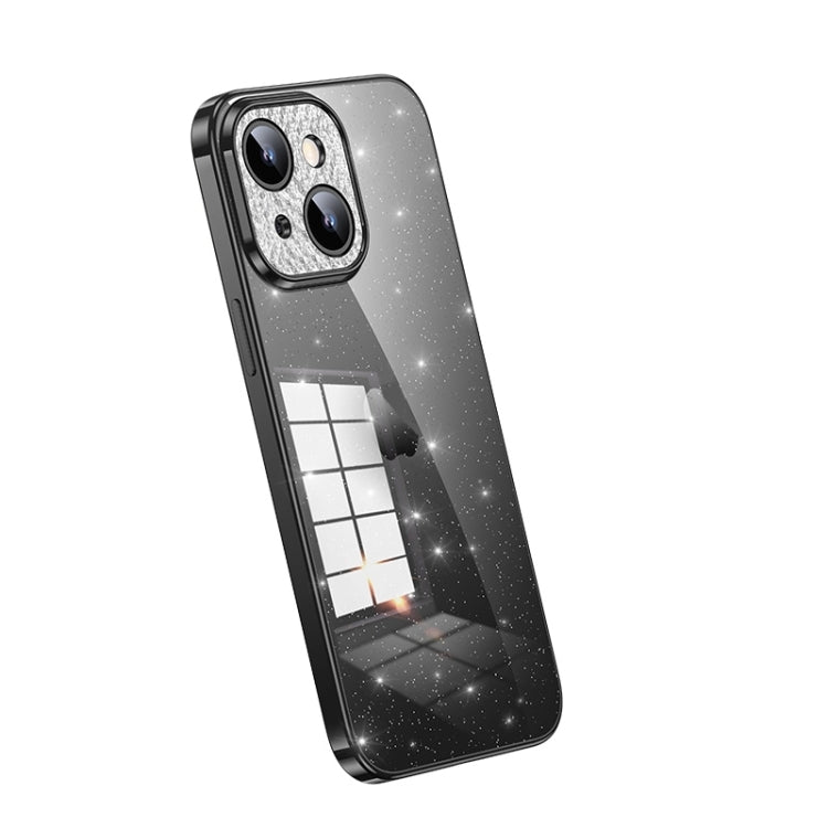 SULADA Apple iPhone Transparent Glittery Phone Case