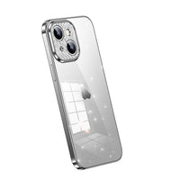 SULADA Apple iPhone Transparent Glittery Phone Case