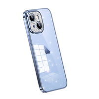 SULADA Apple iPhone Transparent Glittery Phone Case