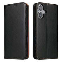Fierre Shann Apple iPhone PU Leather Texture Phone Case