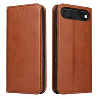 Fierre Shann Apple iPhone PU Leather Texture Phone Case