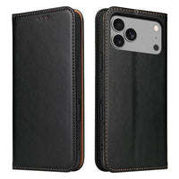 Fierre Shann Apple iPhone PU Leather Texture Phone Case