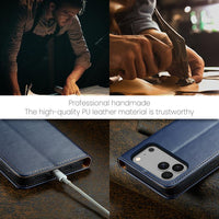 Fierre Shann Apple iPhone PU Leather Texture Phone Case