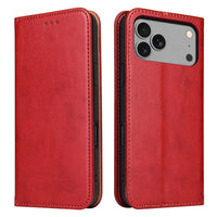 Fierre Shann Apple iPhone PU Leather Texture Phone Case