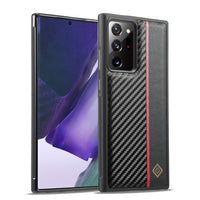 LC.IMEEKE 3 in 1 Carbon Fiber Texture Shockproof Phone Case, For Samsung Galaxy S20 Ultra, For Samsung Galaxy Note20 Ultra, For Samsung Galaxy A70, For Samsung Galaxy A71 4G, For Samsung Galaxy A50, For Samsung Galaxy S21 FE, For Samsung Galaxy A51 4G ...