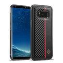 LC.IMEEKE 3 in 1 Carbon Fiber Texture Shockproof Phone Case, For Samsung Galaxy S20 Ultra, For Samsung Galaxy Note20 Ultra, For Samsung Galaxy A70, For Samsung Galaxy A71 4G, For Samsung Galaxy A50, For Samsung Galaxy S21 FE, For Samsung Galaxy A51 4G ...