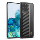 LC.IMEEKE 3 in 1 Carbon Fiber Texture Shockproof Phone Case, For Samsung Galaxy S20 Ultra, For Samsung Galaxy Note20 Ultra, For Samsung Galaxy A70, For Samsung Galaxy A71 4G, For Samsung Galaxy A50, For Samsung Galaxy S21 FE, For Samsung Galaxy A51 4G ...