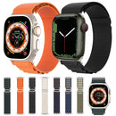 DUX DUCIS GS Series Nylon Loop Watch Band, For Apple Watch SE 2022 44mm, For Apple Watch Series 8 41mm, For Apple Watch Series 8 45mm, For Apple Watch SE 40mm, For Apple Watch SE 44mm, For Apple Watch Series 7 41mm, For Apple Watch Series 7 45mm