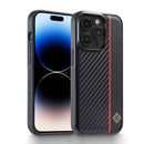 LC.IMEEKE Apple iPhone Carbon Fiber Texture Phone Case