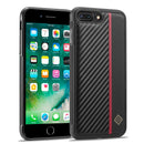 LC.IMEEKE Apple iPhone Carbon Fiber Texture Phone Case
