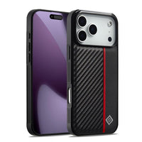 LC.IMEEKE Apple iPhone Carbon Fiber Texture Phone Case