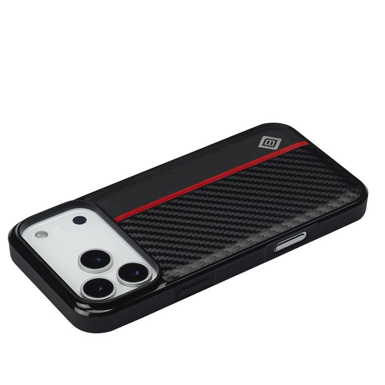 LC.IMEEKE Apple iPhone Carbon Fiber Texture Phone Case