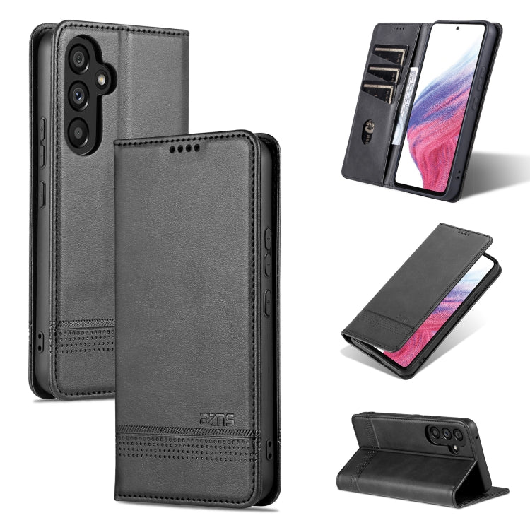 AZNS Samsung Galaxy Leather Texture Wallet Phone Case