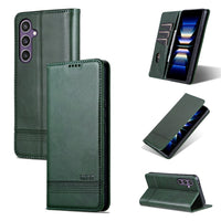 AZNS Samsung Galaxy Leather Texture Wallet Phone Case
