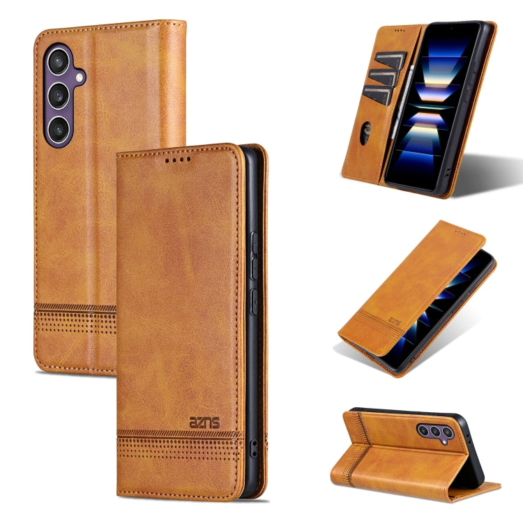 AZNS Samsung Galaxy Leather Texture Wallet Phone Case