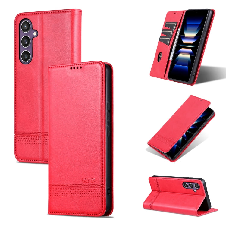 AZNS Samsung Galaxy Leather Texture Wallet Phone Case