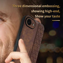 AZNS Apple iPhone 3D Embossed Phone Case