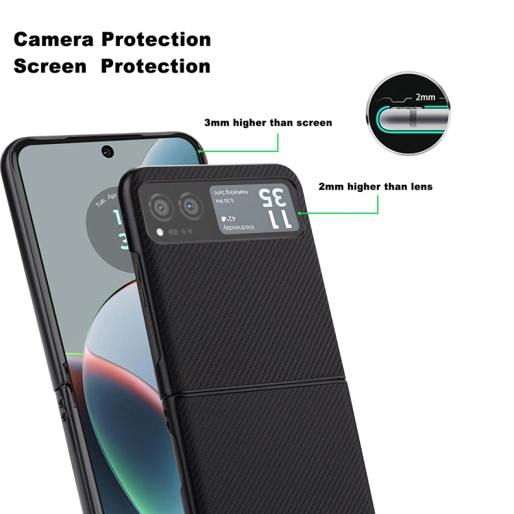 ViLi Motorola Razr Carbon Fiber Texture Phone Case