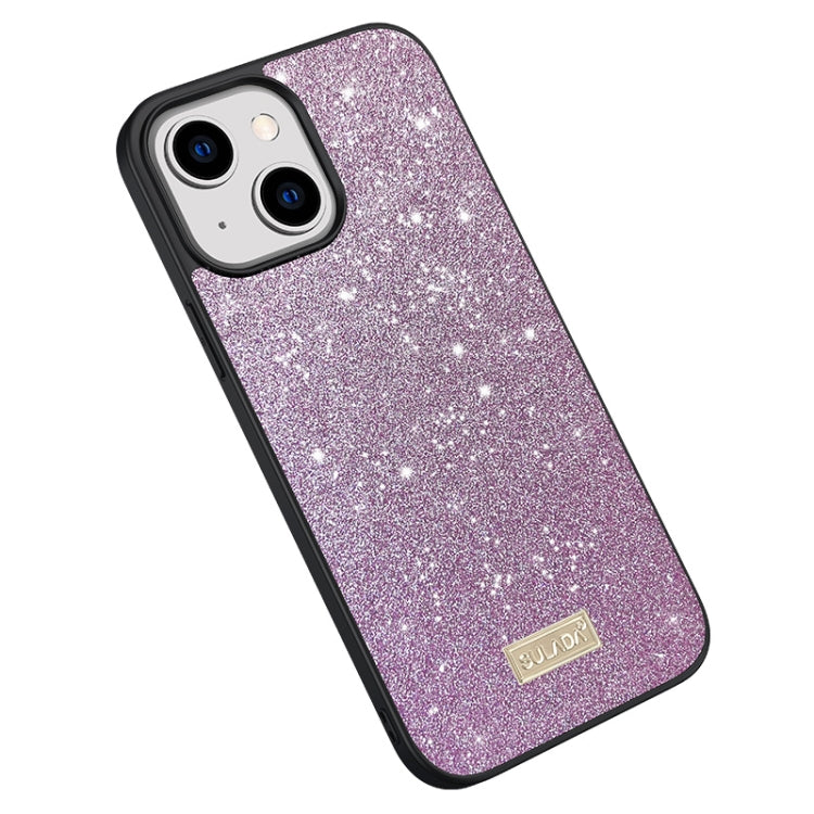 SULADA Apple iPhone Glittery Handmade PC Leather Phone Case