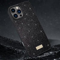 SULADA Apple iPhone Glittery Handmade PC Leather Phone Case