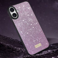 SULADA Apple iPhone Glittery Handmade PC Leather Phone Case