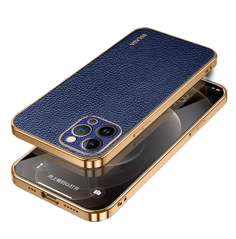 SULADA Apple iPhone 15 Series Litchi Texture Phone Case