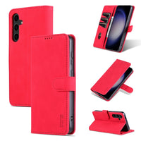 AZNS Samsung Galaxy Calf Texture Flip Phone Case