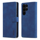AZNS Samsung Galaxy Calf Texture Flip Phone Case
