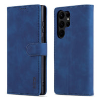AZNS Samsung Galaxy Calf Texture Flip Phone Case