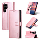AZNS Samsung Galaxy Calf Texture Flip Phone Case