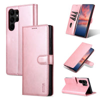 AZNS Samsung Galaxy Calf Texture Flip Phone Case