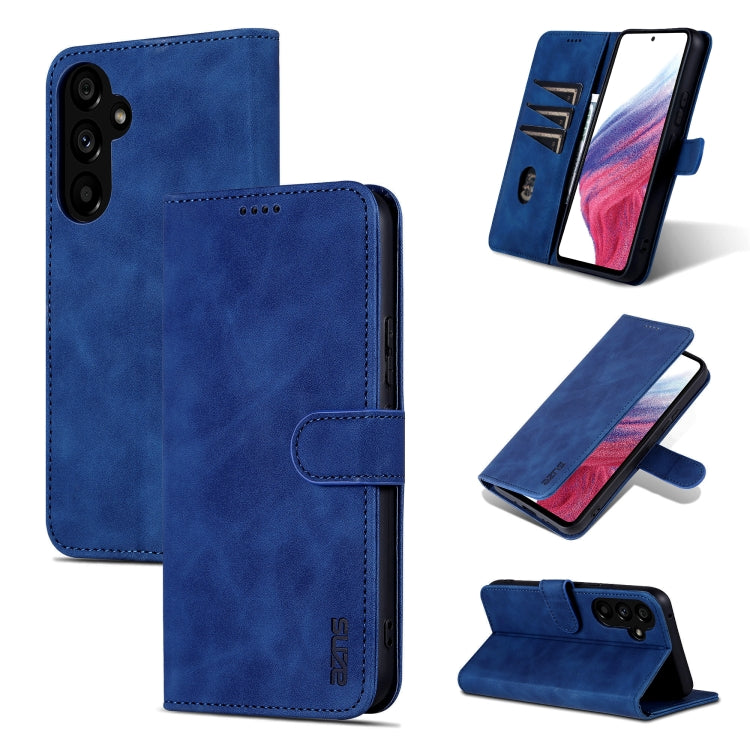 AZNS Samsung Galaxy Calf Texture Flip Phone Case
