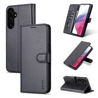 AZNS Samsung Galaxy Calf Texture Flip Phone Case