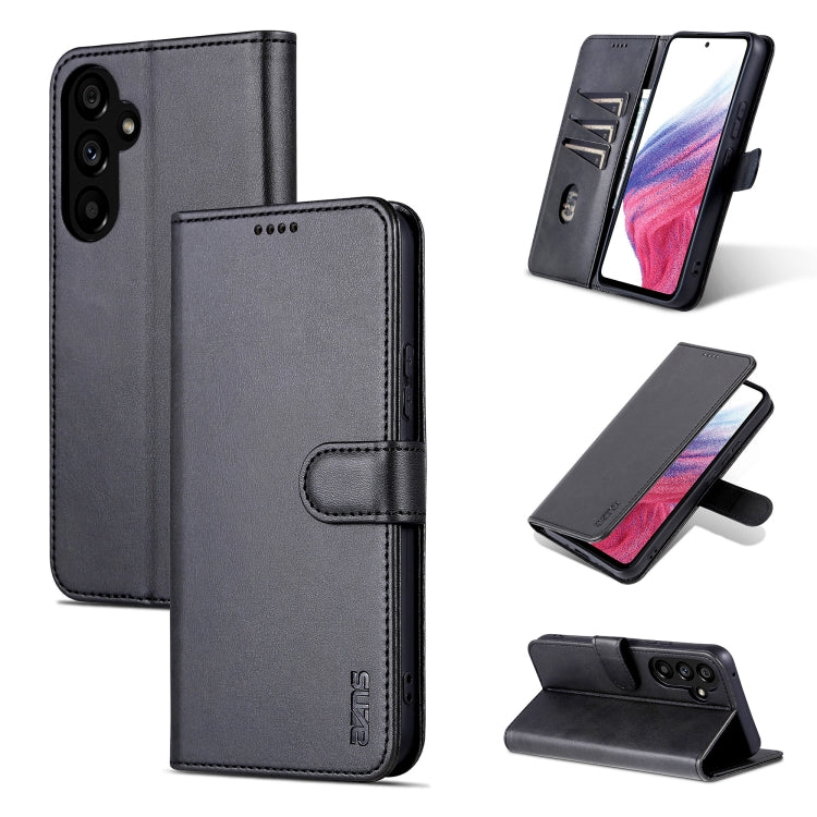 AZNS Samsung Galaxy Calf Texture Flip Phone Case
