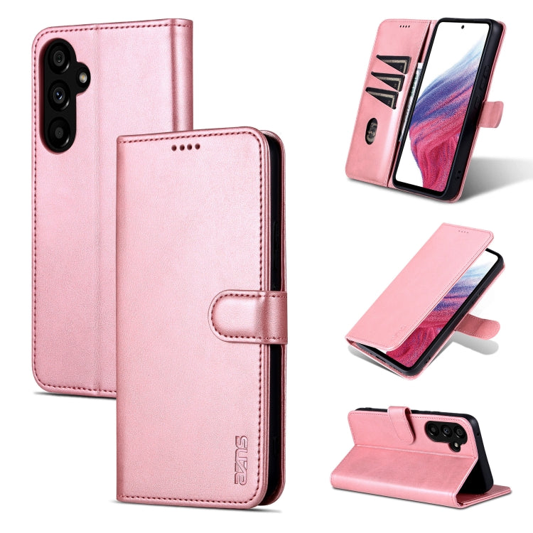 AZNS Samsung Galaxy Calf Texture Flip Phone Case