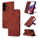 AZNS Samsung Galaxy Calf Texture Flip Phone Case