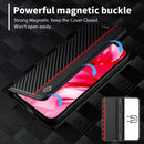LC.IMEEKE Google Pixel Carbon Fiber Pattern Leather Phone Case